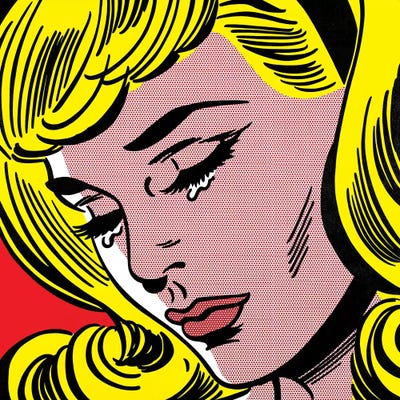 Tears by Toni Sanchez multi panel art