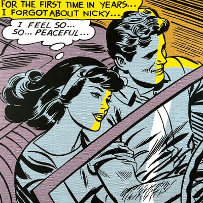 Conduciendo by Toni Sanchez metal wall art