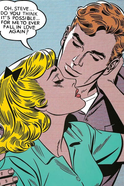 Similar To Roy Lichtenstein: Oh Steve by Toni Sanchez