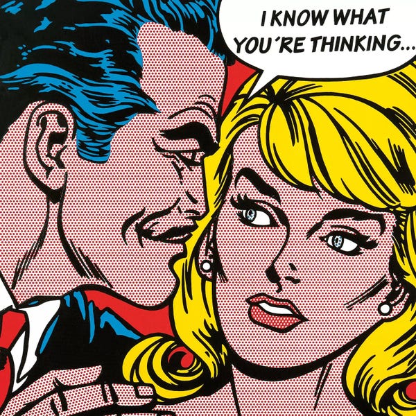 Witty Humor: Pensando by Toni Sanchez