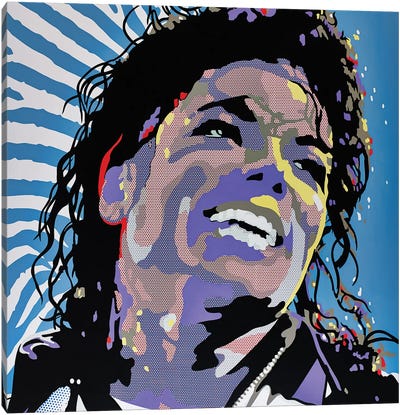 Billie Jean Canvas Art Print - Michael Jackson