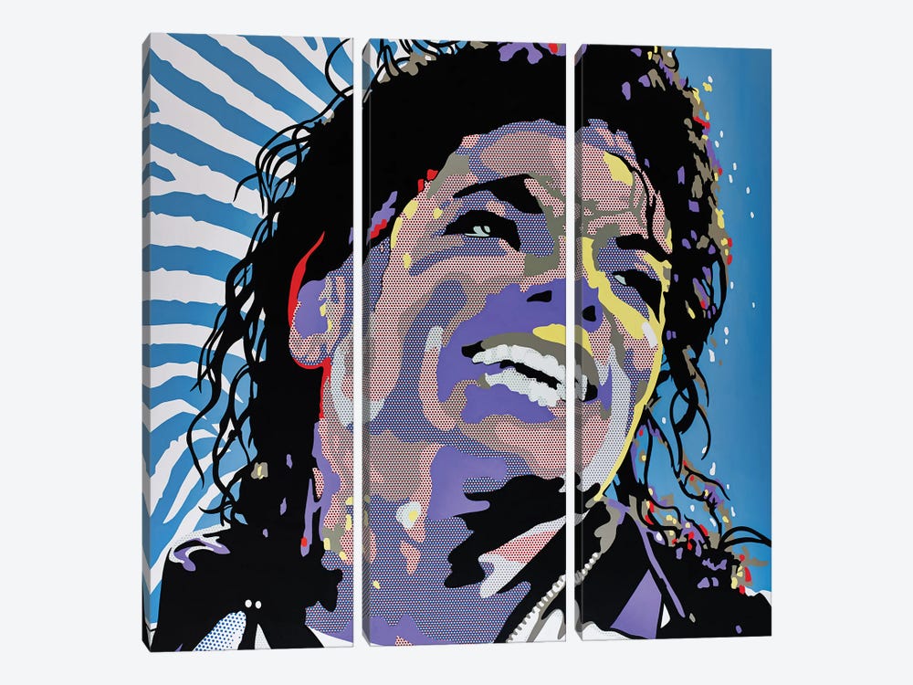 Billie Jean by Toni Sanchez 3-piece Canvas Art Print