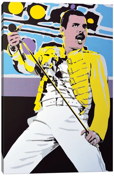I Want To Break Free Canvas Art Print - Freddie Mercury