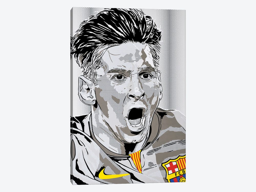 Messi by Toni Sanchez 1-piece Art Print