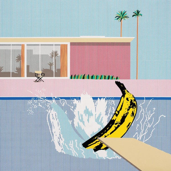 Similar To Andy Warhol: The Big Banana Splash by Toni Sanchez