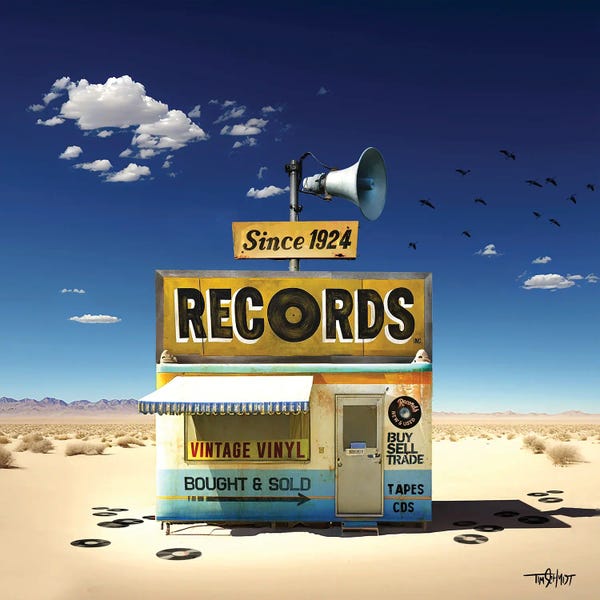 Signs: Used Vinyl by Tim Schmidt