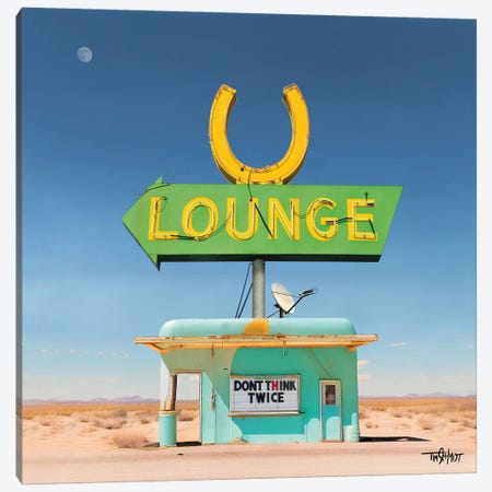 Desert Lounge Canvas Print #TSC37} by Tim Schmidt Canvas Print