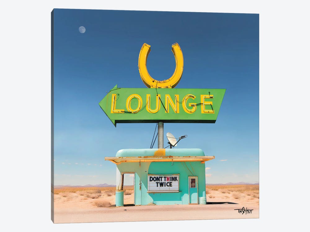 Desert Lounge by Tim Schmidt 1-piece Canvas Wall Art