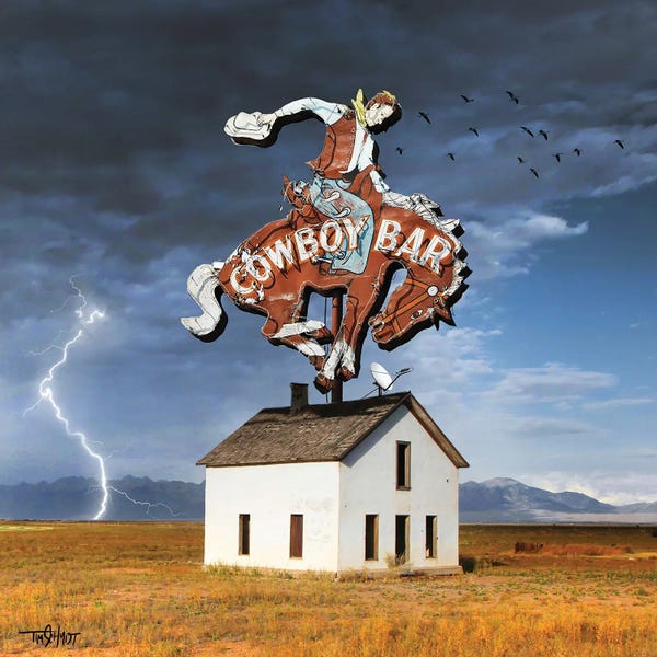 Signs: The Cowboy Bar by Tim Schmidt