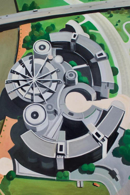 Dusseldorf by Toni Silber-Delerive wall art