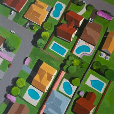 Canyon Gate II by Toni Silber-Delerive canvas print