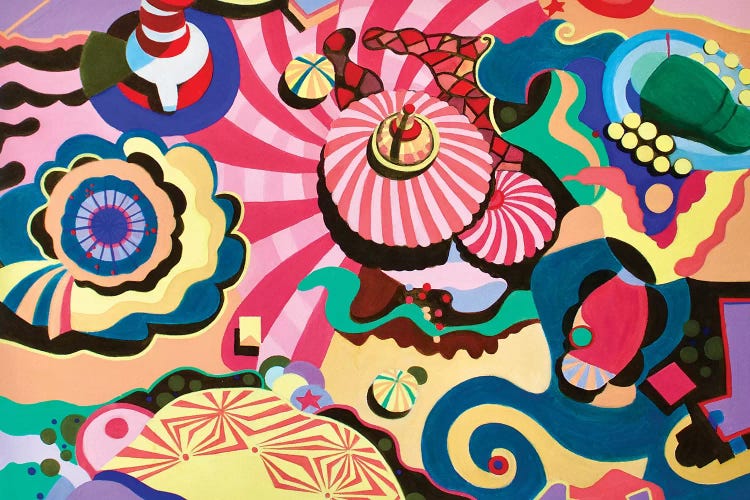 Carnival by Toni Silber-Delerive wall art