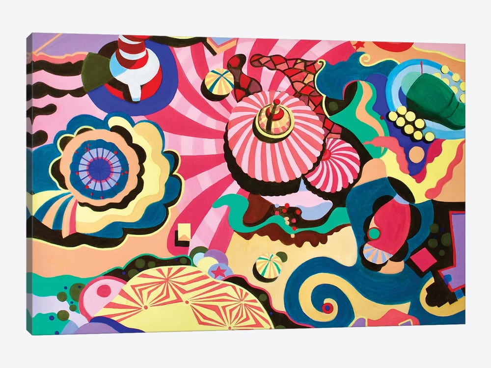 Carnival by Toni Silber-Delerive 1-piece Art Print