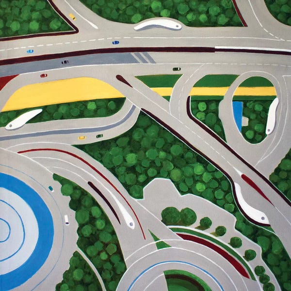 United Arab Emirates: Dubai Roadways by Toni Silber-Delerive