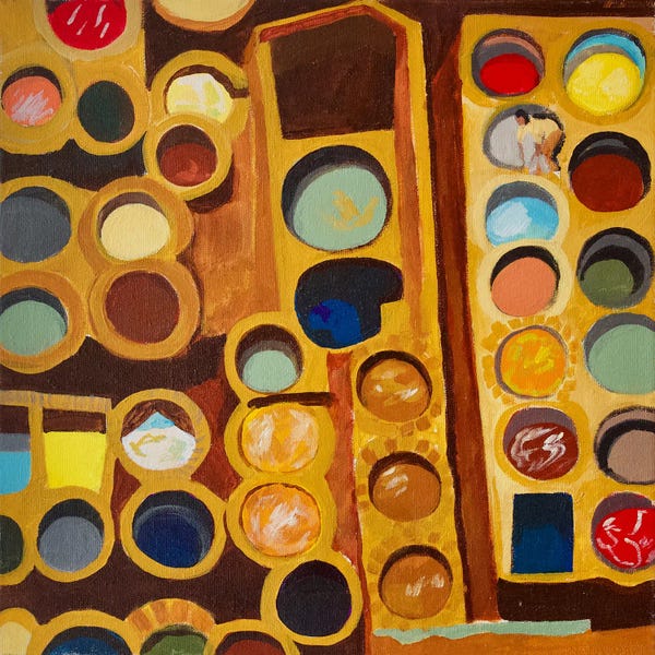 Toni Silber-Delerive: Dying Vats  by Toni Silber-Delerive