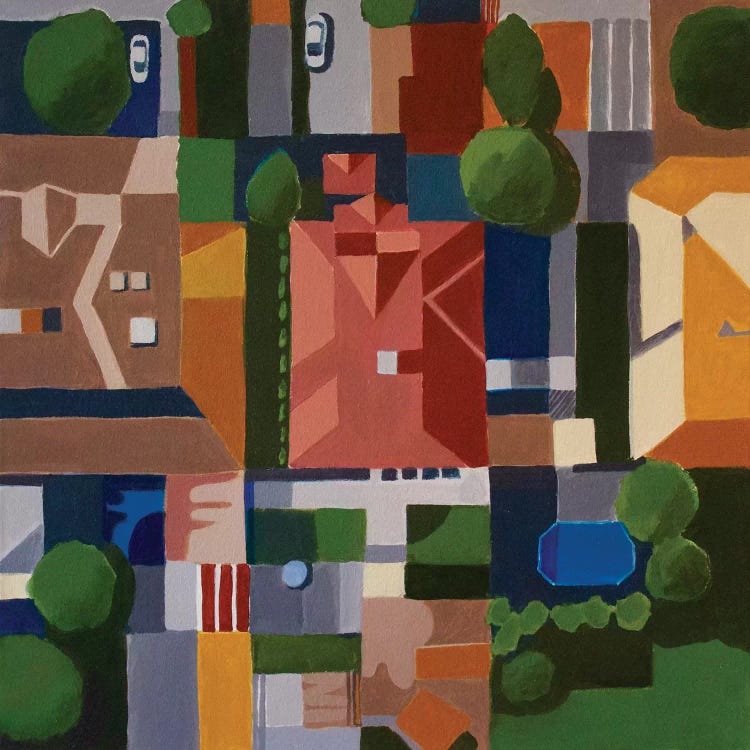 Albuquerque, NM by Toni Silber-Delerive wall art