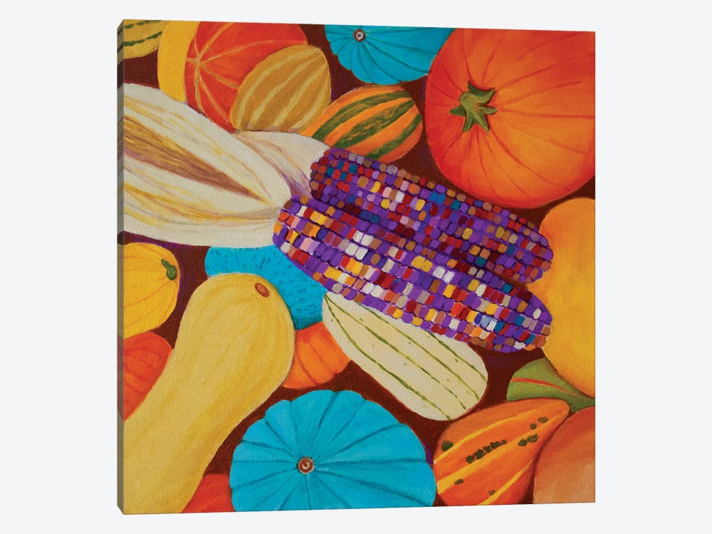 Fall Harvest by Toni Silber-Delerive 1-piece Canvas Print