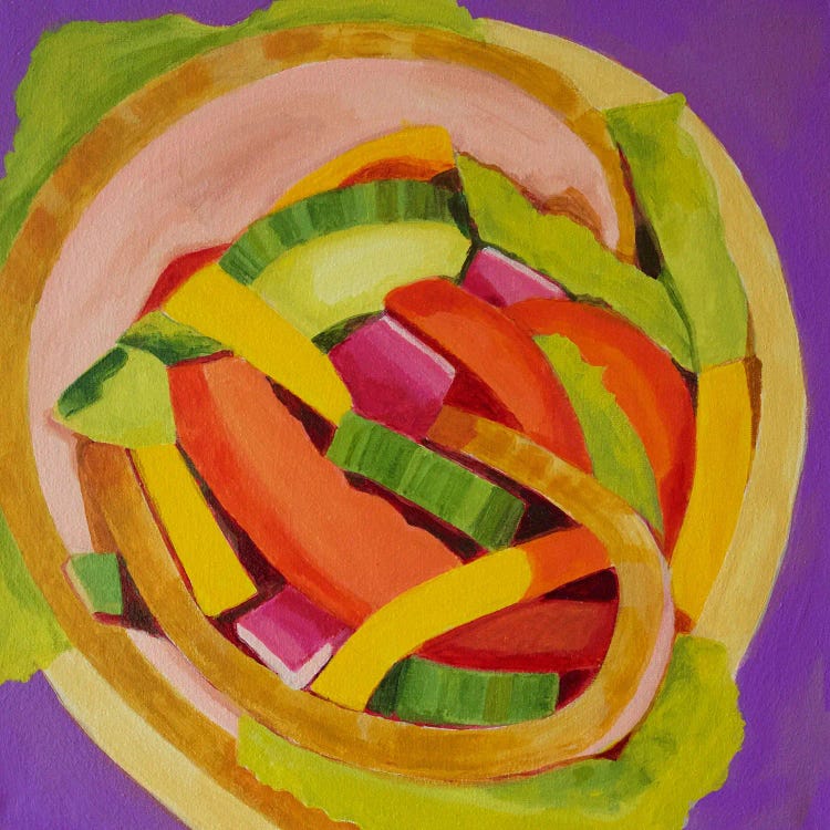 Ham Wrap by Toni Silber-Delerive wall art