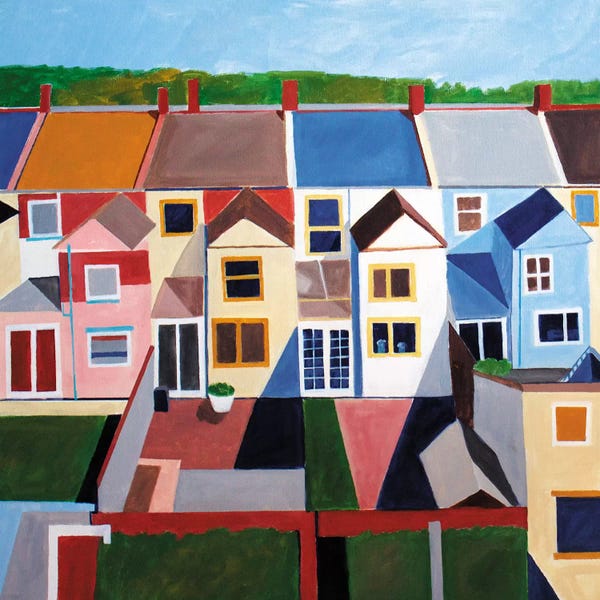 Toni Silber-Delerive: Hampstead Backyards by Toni Silber-Delerive