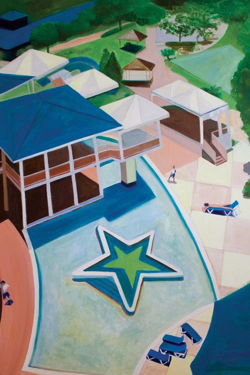 Jamican Resort by Toni Silber-Delerive wall art
