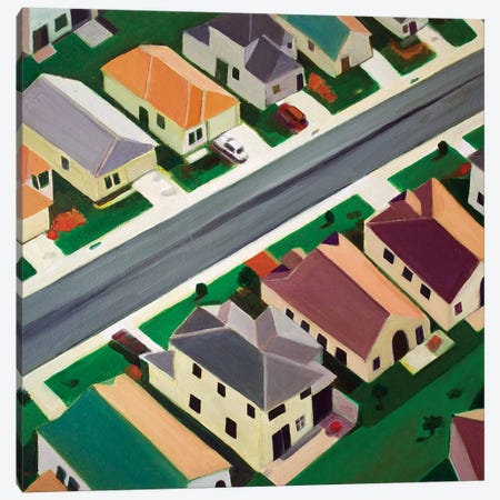 Northeast Suburb Canvas Print #TSD48} by Toni Silber-Delerive Canvas Art