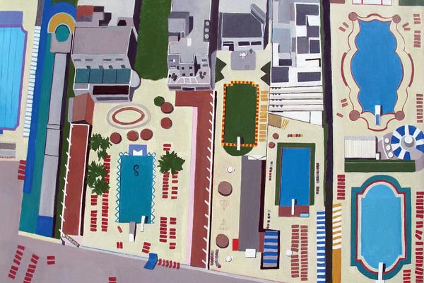 Art Deco: Art Deco Pools by Toni Silber-Delerive