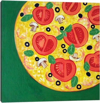 Pizza Canvas Art Print - Pizza