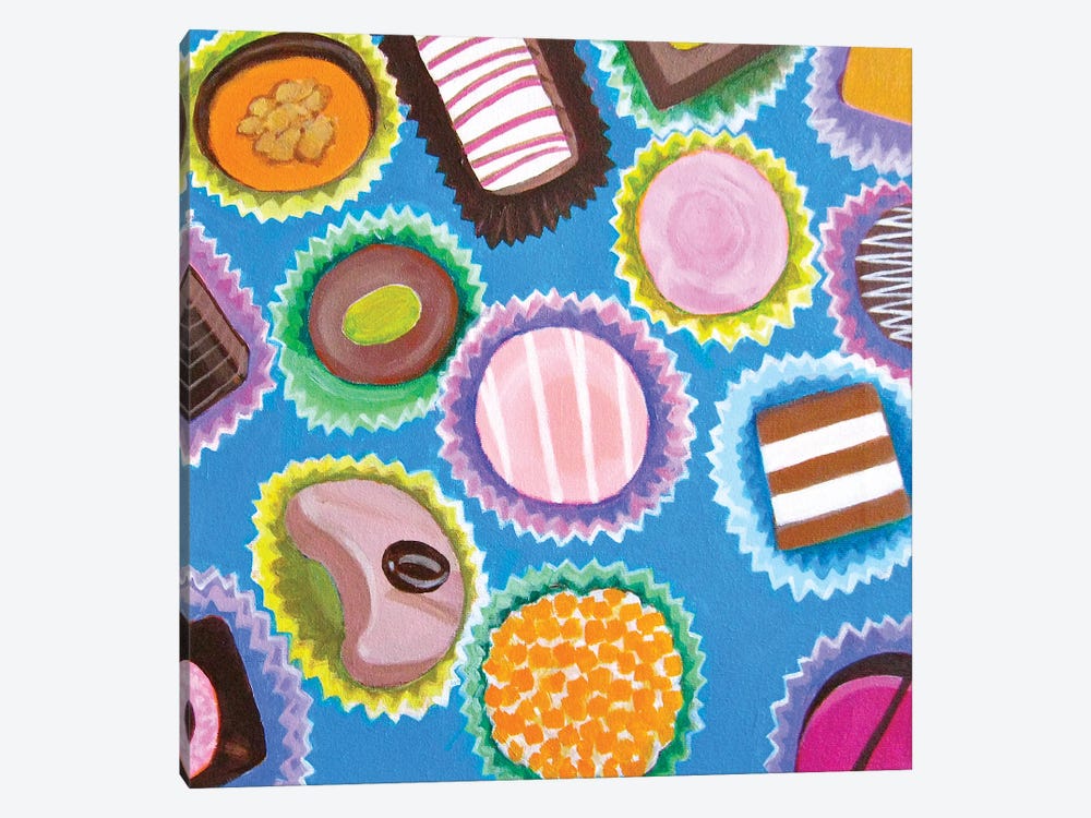 Assorted Chocolates by Toni Silber-Delerive 1-piece Art Print