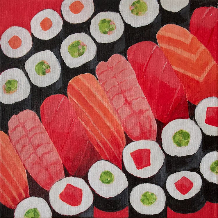 Sushi by Toni Silber-Delerive wall art