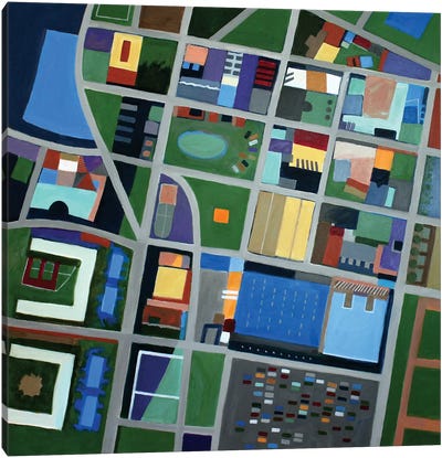 The One Jersey City Canvas Art Print - Toni Silber-Delerive