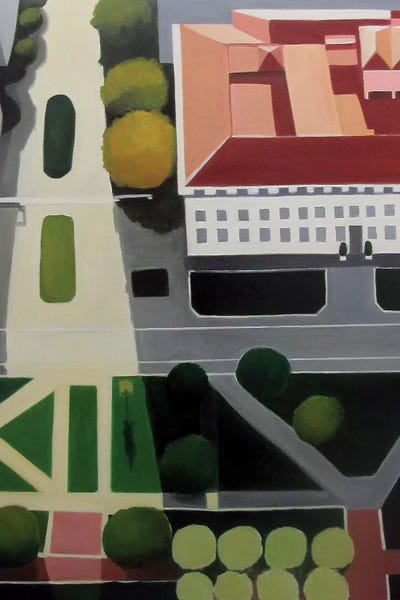 Bancroft Library by Toni Silber-Delerive framed wall art