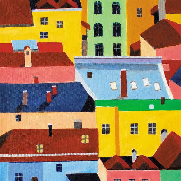 Vibrant Scenes in 2D: Munich by Toni Silber-Delerive