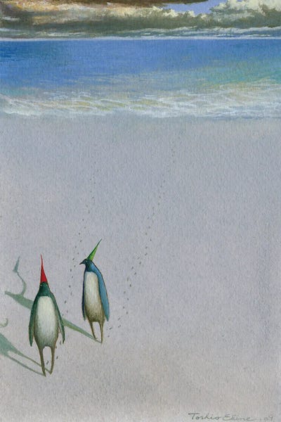 Phantom Of Twilight by Toshio Ebine canvas print