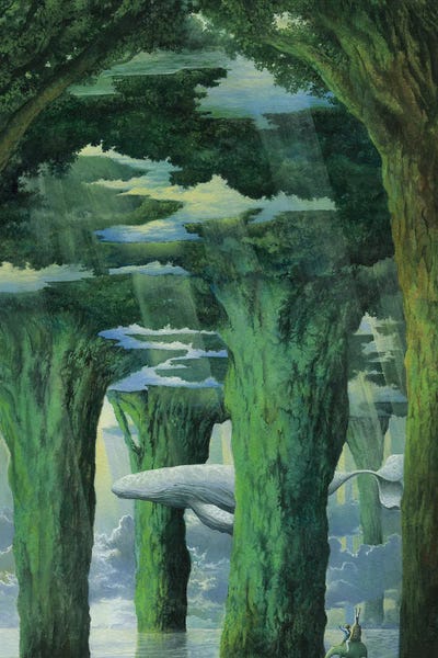 Kids Ocean Life Art: Quiet Place by Toshio Ebine