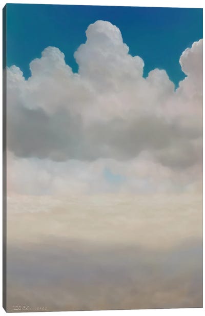 Cloudscape And A Good Day Canvas Art Print - Toshio Ebine