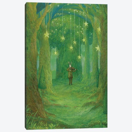 Welcome To The Woods Canvas Print #TSE16} by Toshio Ebine Canvas Print