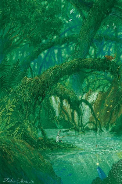 Squirrels: Under The Tree Bridge by Toshio Ebine