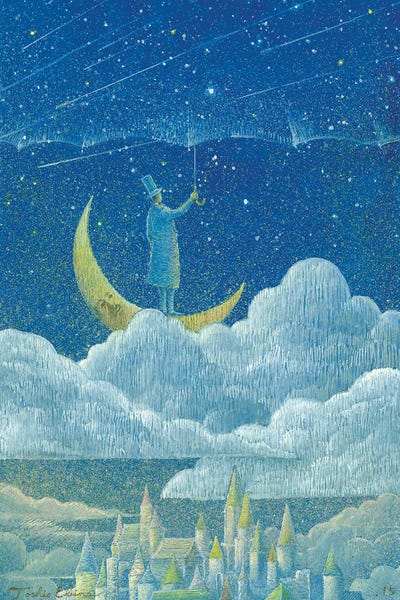 Castles & Palaces: Starry Umbrella by Toshio Ebine