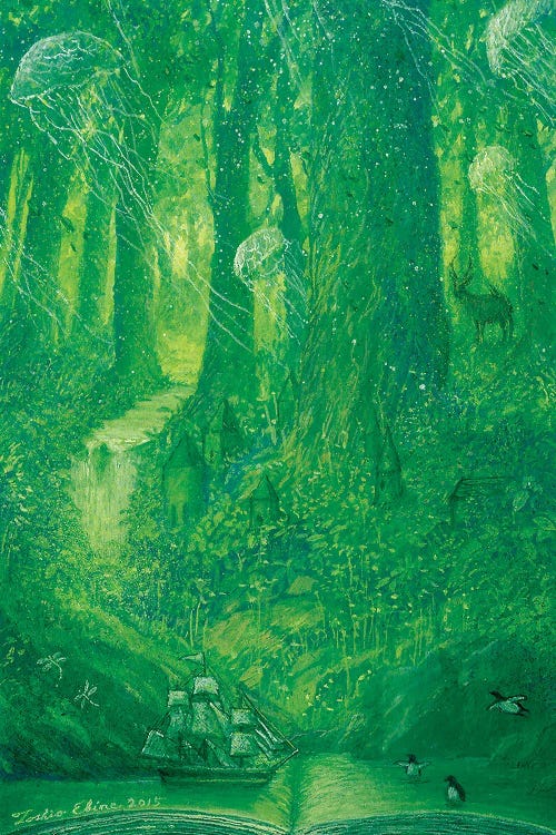 Page Of Forest by Toshio Ebine wall art