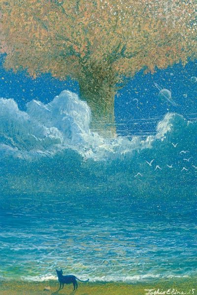 Epic Spring Tree by Toshio Ebine canvas print