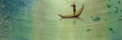 Time Goes On by Toshio Ebine multi panel art