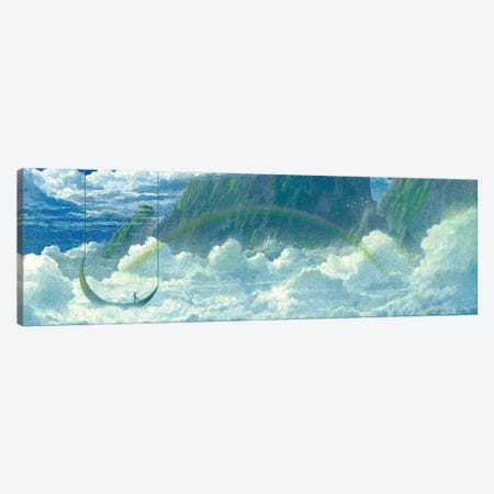Between Clouds Canvas Print #TSE59} by Toshio Ebine Canvas Artwork