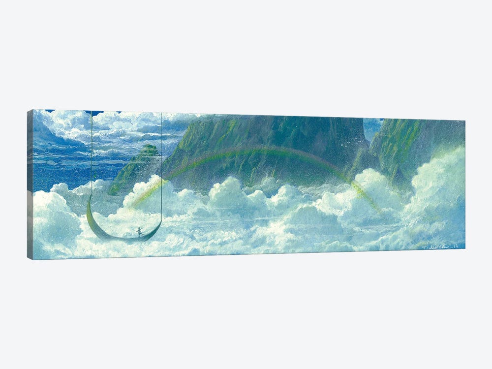Between Clouds by Toshio Ebine 1-piece Canvas Wall Art