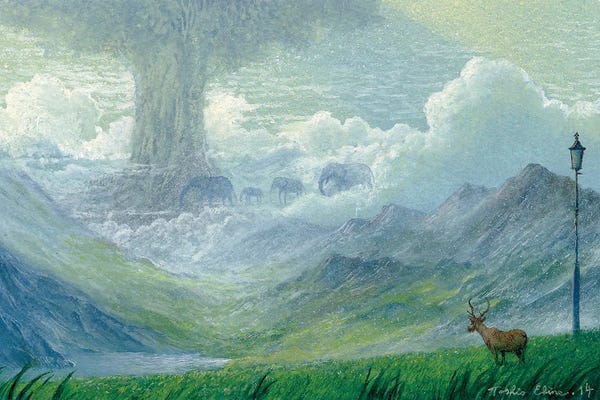 Valleys: Ancient Valley by Toshio Ebine