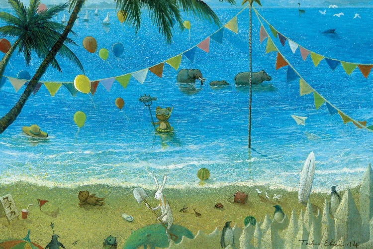 Picture Diary Of The 10th Day by Toshio Ebine wall art