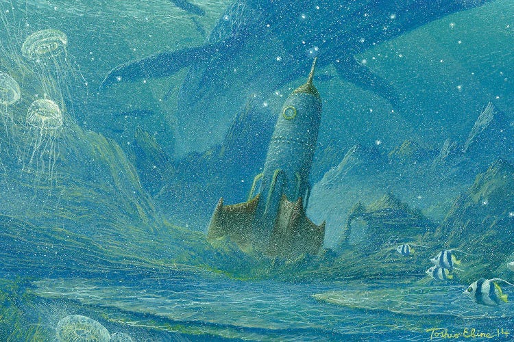 Relic From Tomorrow by Toshio Ebine wall art