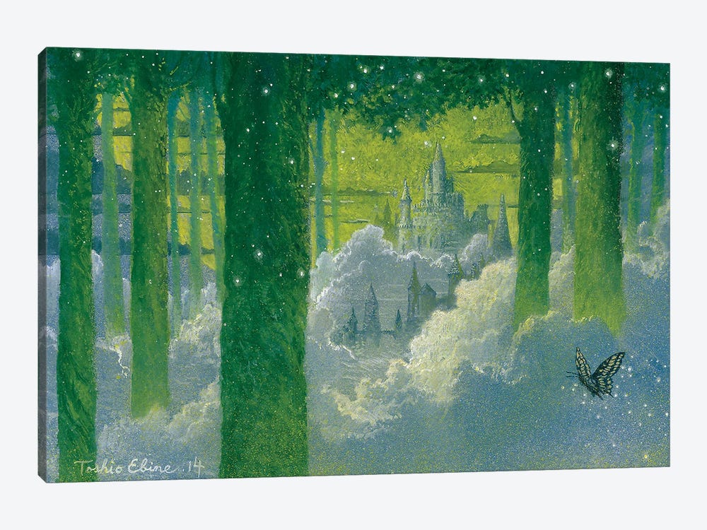 Until A Bright Place by Toshio Ebine 1-piece Canvas Print