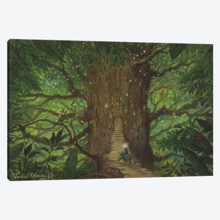 Witch's House Canvas Print #TSE92} by Toshio Ebine Canvas Wall Art