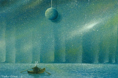 The Other Side by Toshio Ebine canvas print