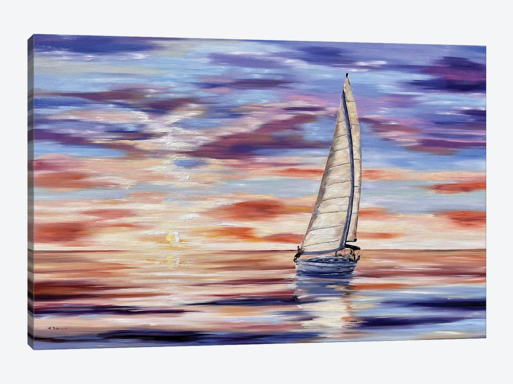 Sunset by Tanya Stefanovich 1-piece Canvas Art Print